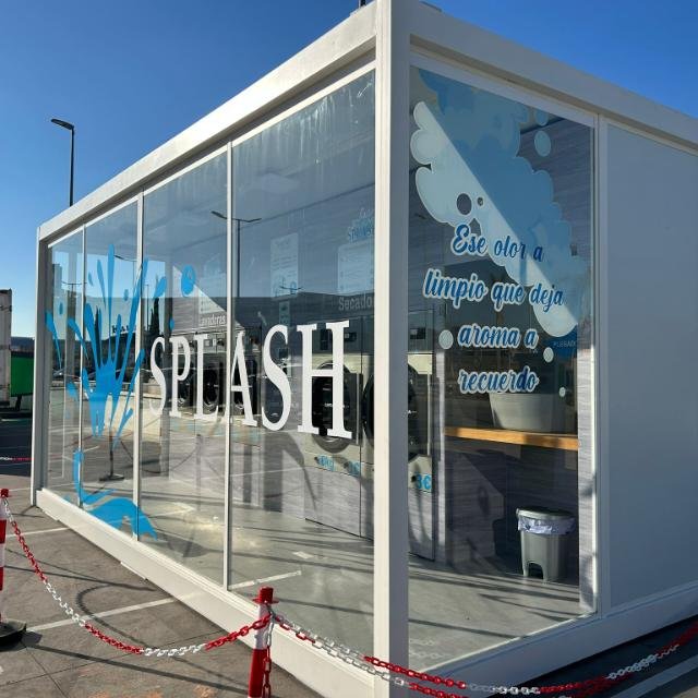 Vista completa del módulo AquaSplash